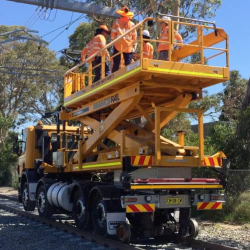 Scissor Trucks Manco Rail Hire